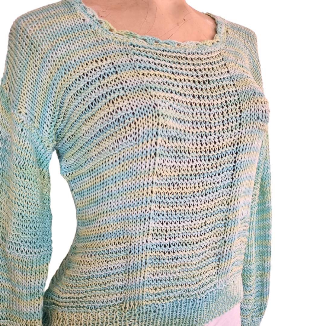 Chaleco Mujer Texturizado Summer Tejido a Mano