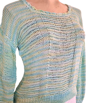 Chaleco Mujer Texturizado Summer Tejido a Mano
